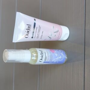 Ouidad Ready Set Clean Scalp/Hair Rinse & Unbreakable Bonds Bonding Oil Set